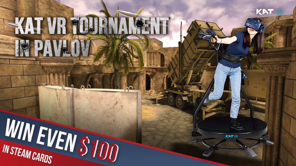 katvrwalk's tweet photo. KAT VR product owner? Sniper?
😆 Time to show off your real skills!
👉 https://t.co/42OWTwDxDg 👈
Team up for Pavlov Tournament on our discord channel! Join us for a chance to win a $100 Steam Card!
⏰ Only 2 days to go!
#katlocos #katwalkc #pavlovVR https://t.co/YcDRhy7BDo