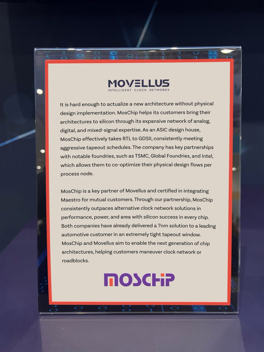 MosChip® tweet media