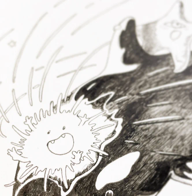Wip
#ペン画 