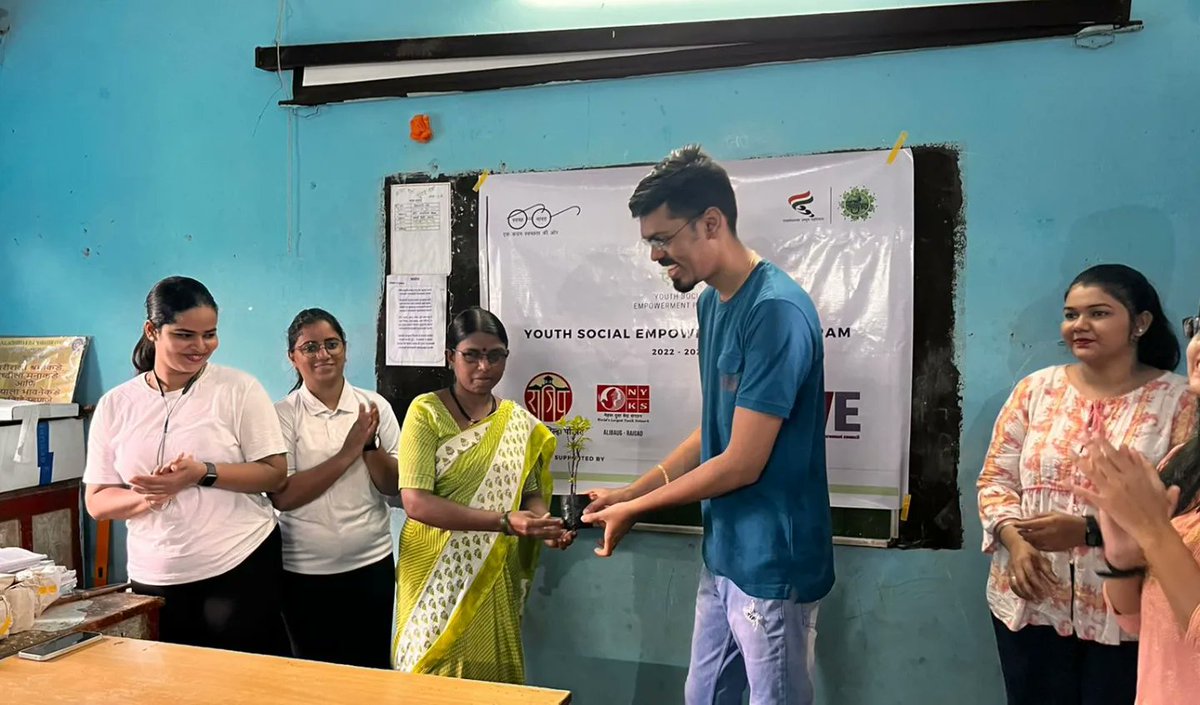 AkulaAyuf's tweet photo. Menstrual hygiene seminar and Sanitary pad donation drive was organised under the Youth Social Empowerment program of @infinity164115 supported by @Nyksindia @NYKAlibag @NYKS_maha_Goa and @CollectorRaigad at Morbe Village.
.
.
#YSEP #Infinityfoundation #nyks #nyksindia #India https://t.co/GaP0kj2XE3