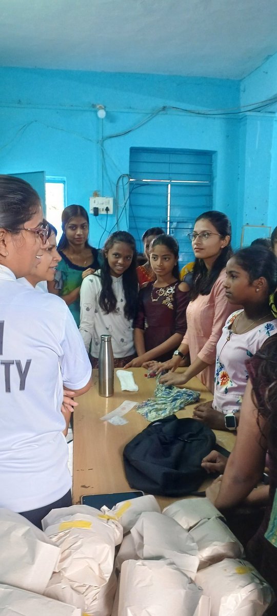 AkulaAyuf's tweet photo. Menstrual hygiene seminar and Sanitary pad donation drive was organised under the Youth Social Empowerment program of @infinity164115 supported by @Nyksindia @NYKAlibag @NYKS_maha_Goa and @CollectorRaigad at Morbe Village.
.
.
#YSEP #Infinityfoundation #nyks #nyksindia #India https://t.co/GaP0kj2XE3