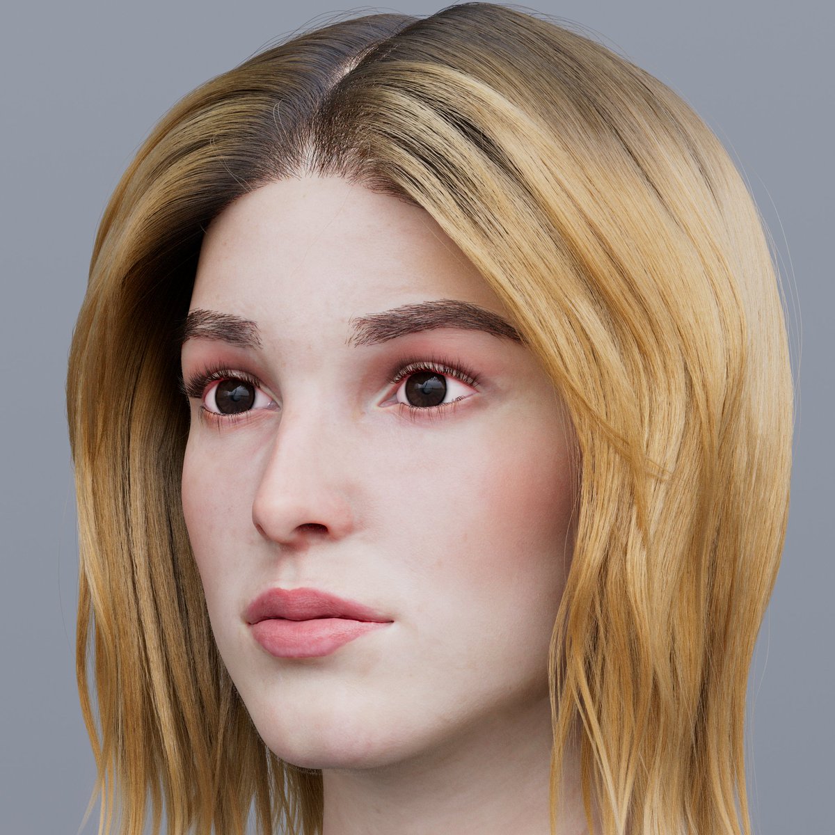 ffids7's tweet photo. Mayaで作りました！新しい髪型です！！！
#3dcg
#Maya https://t.co/r2braXZAtd