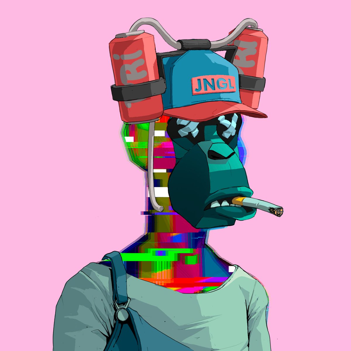 Mission accomplished!! Acquired both of my favorite <a href="/Primatesnft/">Primates🌿</a> trait combos now!! LFG #JNGL FAM!!