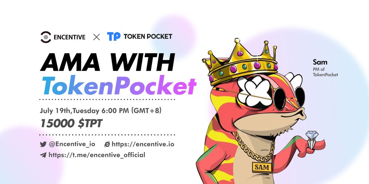 SaaSGo (Formerly Encentive.io) (@saasgoofficial) on Twitter photo 💬Join our upcoming #AMA with <a href="/TokenPocket_TP/">TokenPocket</a> !
⏰Time:Tuesday,July 19th at 6:00 PM (GMT+8).
🎁15,000 $TPT #Giveaways
🔗 gleam.io/4rswY/tokenpoc…
📍Link: t.me/Encentive_offi…
#Airdrops #Wallet 💬Join our upcoming #AMA with <a href="/TokenPocket_TP/">TokenPocket</a> !
⏰Time:Tuesday,July 19th at 6:00 PM (GMT+8).
🎁15,000 $TPT #Giveaways
🔗 gleam.io/4rswY/tokenpoc…
📍Link: t.me/Encentive_offi…
#Airdrops #Wallet