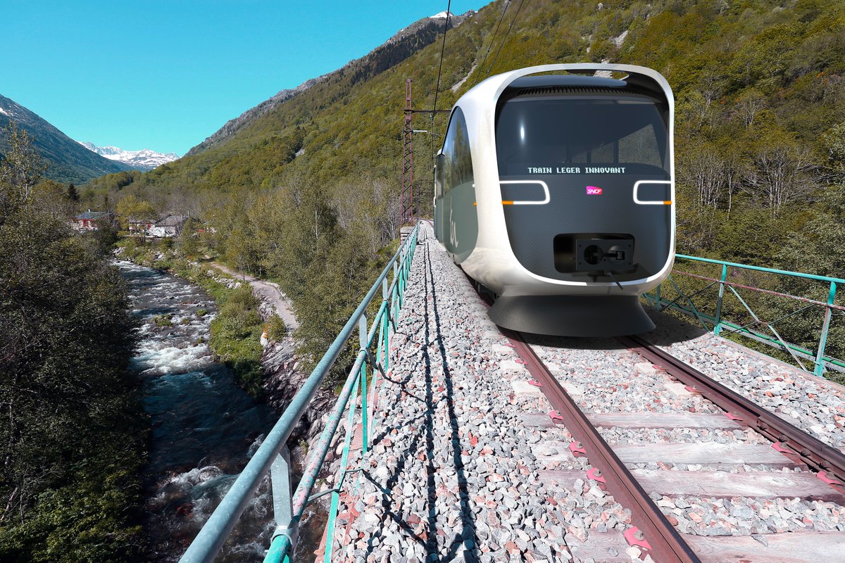 CeremaCom's tweet image. ▶ Pour développer le transport de voyageurs sur les petites lignes, un projet de train léger combinant plusieurs solutions innovantes, + souple pr l&apos;exploitation et décarboné, est lancé par un consortium mené par la @SNCF dont le #Cerema est partenaire.
cerema.fr/fr/actualites/…