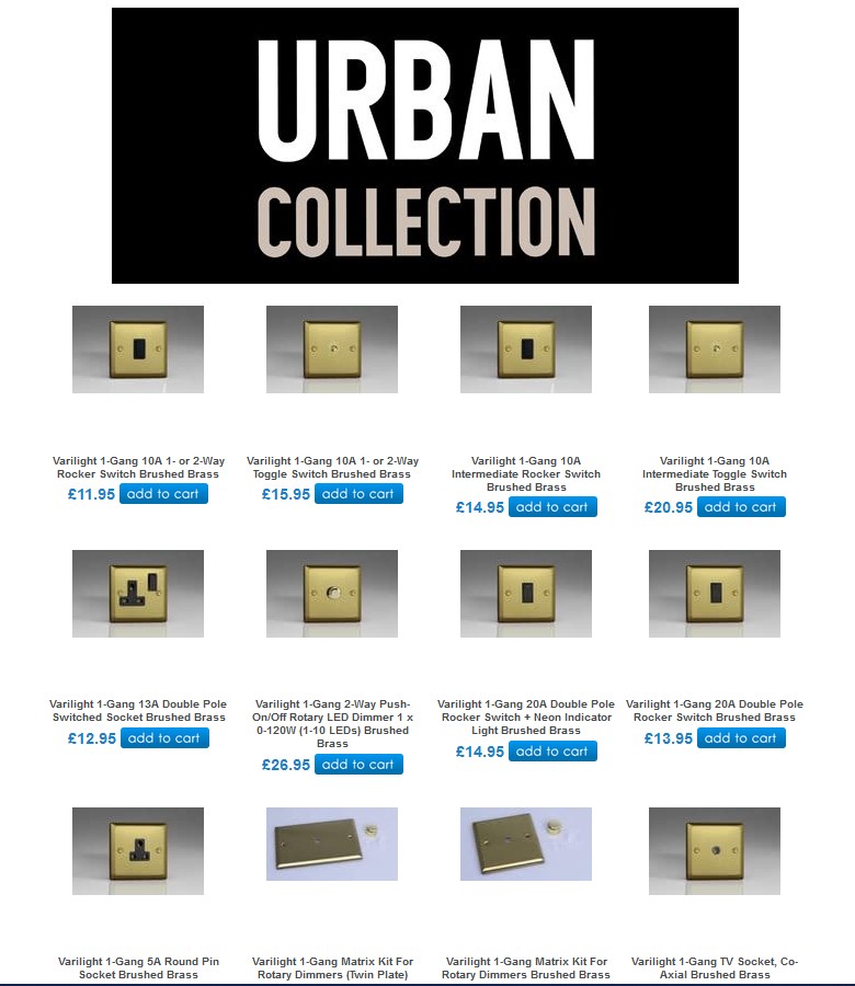 interelectrical's tweet image. Have you seen the Brushed Brass range from #Varilight?

Includes everything that you would require to improve your #homedecor.

Check them out now and save on thousand of products using code 10%AD.

theinternetelectricalstore.com/varilight-brus…