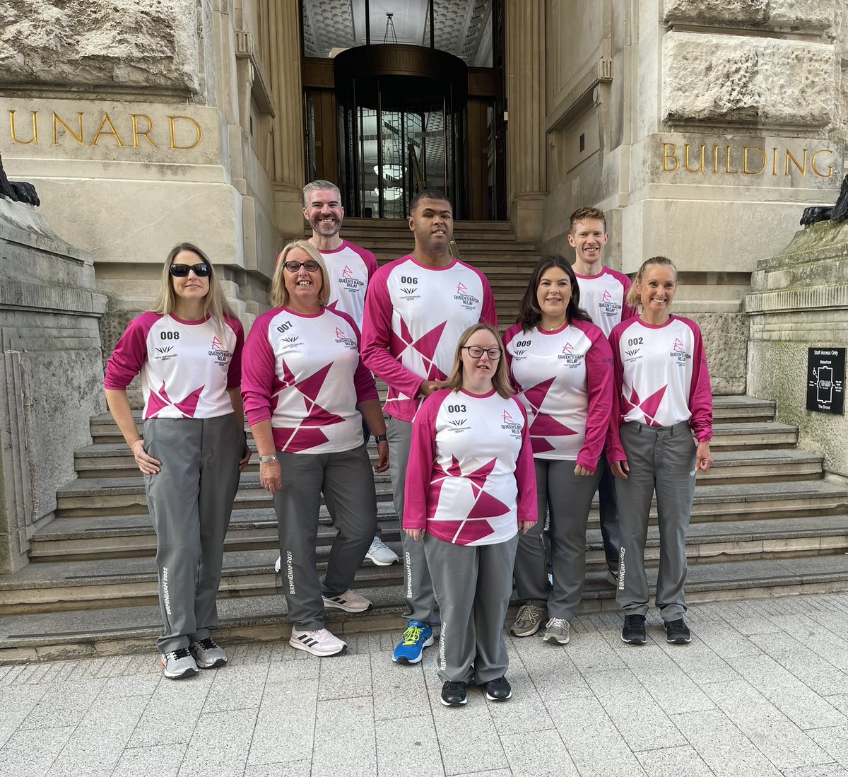TeamDDB1's tweet image. Almost ready to go with some truly inspirational people - #CommonWealthGames2022 Baton Relay #TeamDDB ❤️ #QBR2022