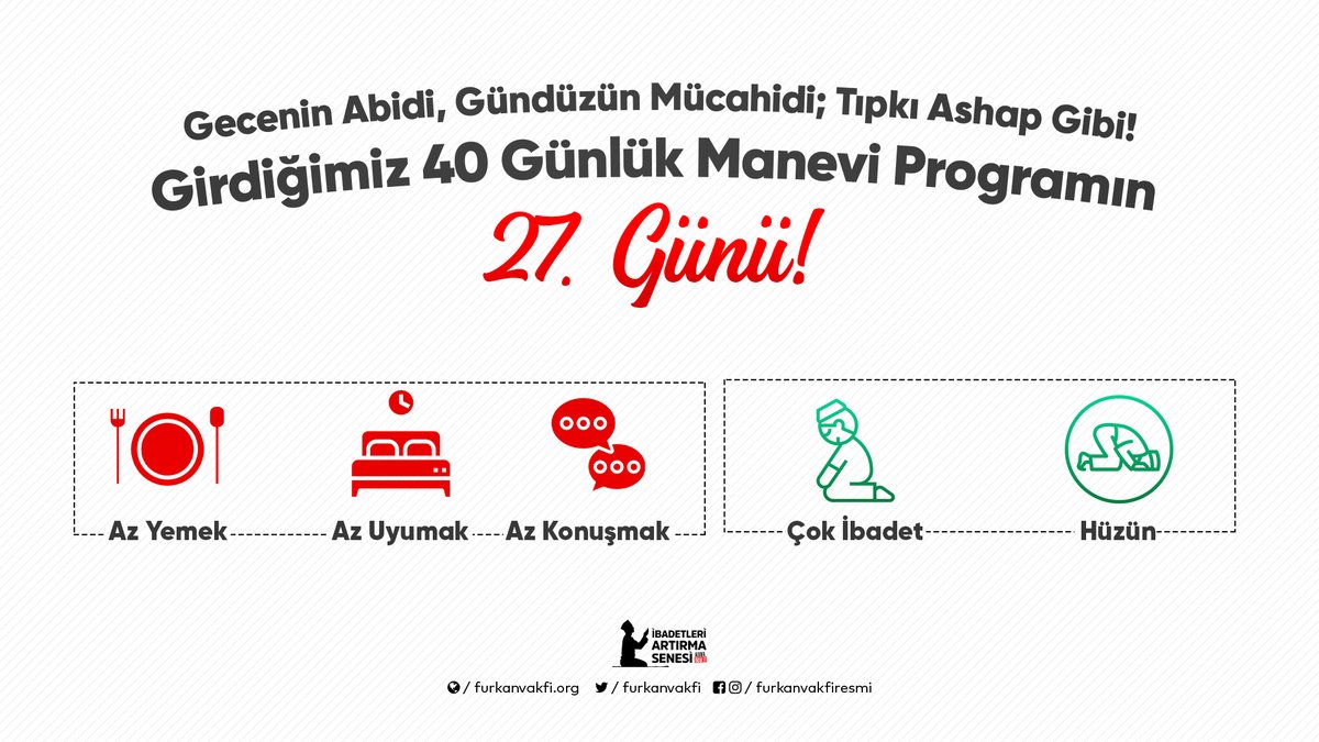 MedyaFurkan's tweet photo. Gecenin Abidi, Gündüzün Mücahidi; Tıpkı Ashap Gibi! 

Girdiğimiz 40 Günlük Manevi Programın 27. Günü! 

#AllahaFirarEt https://t.co/XMaQXxTQzp