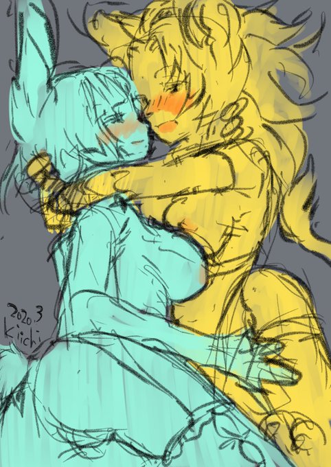 ラフで止まった絵 