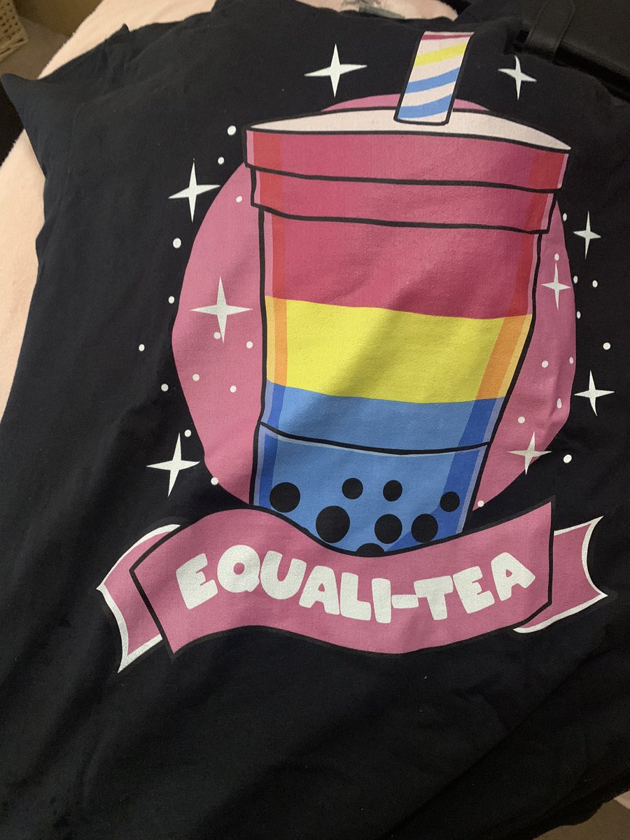 so one of my besties sent me this for my birthday and if that isn’t the cutest boba design you’ve ever seen 🥲 EQUALITEA.