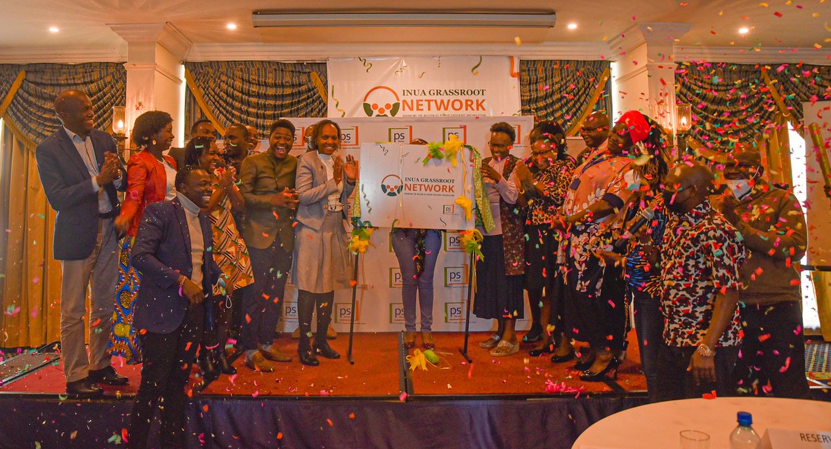 HonJoelOmiyo's tweet photo. #PSKenya has brought together 32 #CBOs under the Umbrella name #InuaGrassRootNetwork. The network aims at uniting all voices and stakeholders with a special focus of improving lives of the vulnerable including women, children and #PWDs. #BoreshaJamiiMashinani #BoreshaJamii https://t.co/fRfhf8sWZQ