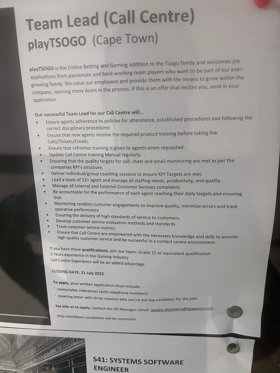 Mothobi Buick Tshabalala on Twitter "RT RMakukuli Call Centre Agent