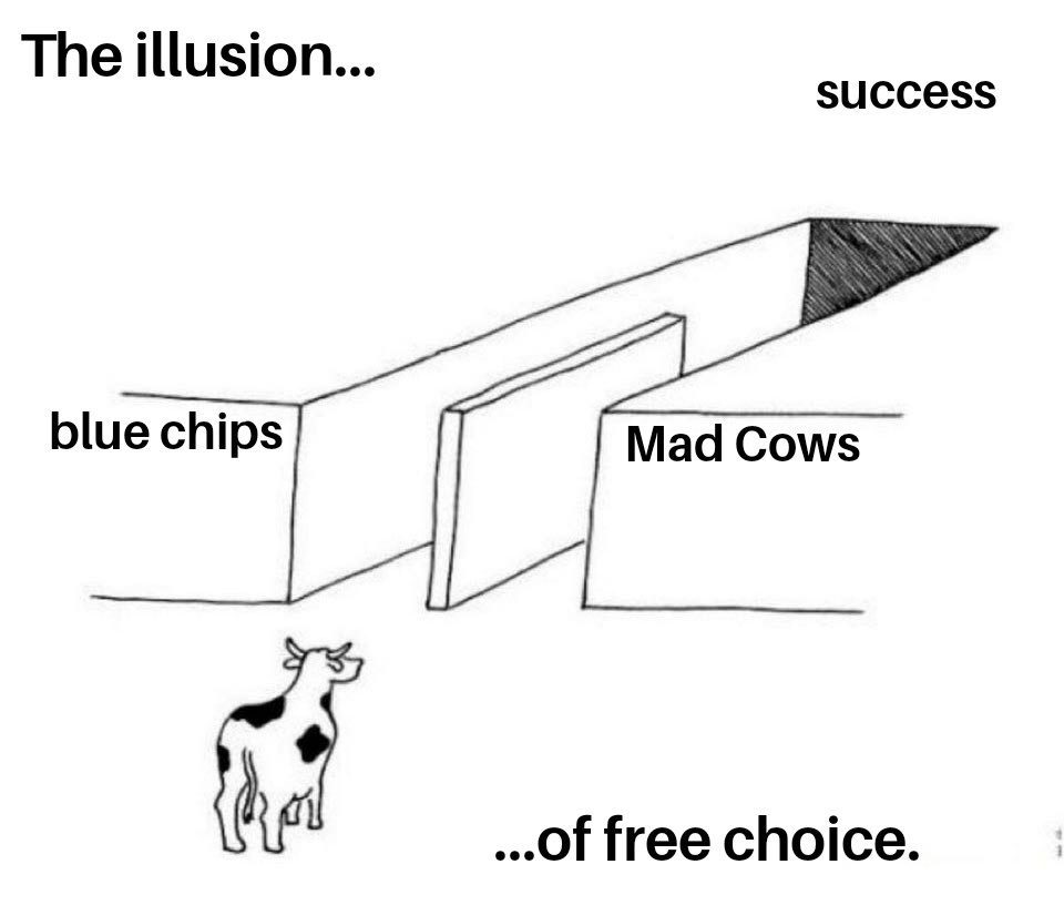 I mean it's all a perspective

Mad Cows to the moon..

#NFTs #cows #NFTCommunity #NFTcollection #NFTcollection #NFTartist #Ethereum #MEMES #nft #NFTProject