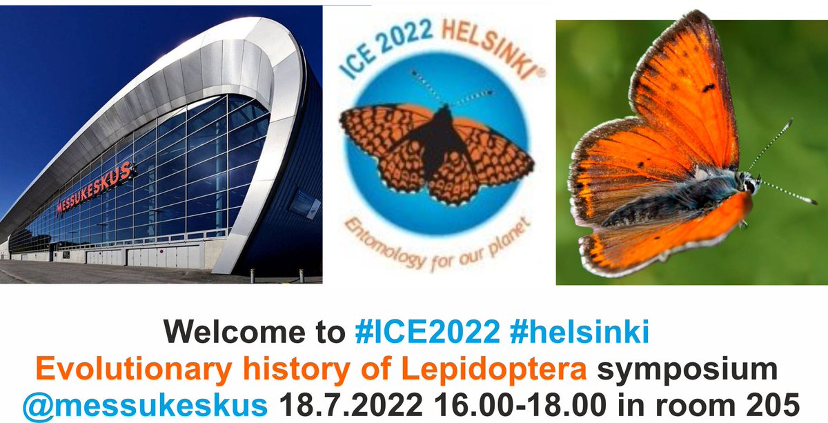 Pasi Sihvonen (@pasi_sihvonen) on Twitter photo Join #ICE2022 #helsinki <a href="/messukeskus/">Helsingin Messukeskus</a> symposium on Evolutionary history of Lepidoptera today at 16:00 in room 205. Presentations from <a href="/AAMHeikkila/">Maria Heikkilä</a> <a href="/simeao_moraes/">Seu Limão</a> <a href="/ChazotNicolas/">Nicolas Chazot</a> <a href="/Dr_Akito/">Dr. Akito Kawahara</a> <a href="/jadranka_rota/">Jadranka Rota</a> and more. Join #ICE2022 #helsinki <a href="/messukeskus/">Helsingin Messukeskus</a> symposium on Evolutionary history of Lepidoptera today at 16:00 in room 205. Presentations from <a href="/AAMHeikkila/">Maria Heikkilä</a> <a href="/simeao_moraes/">Seu Limão</a> <a href="/ChazotNicolas/">Nicolas Chazot</a> <a href="/Dr_Akito/">Dr. Akito Kawahara</a> <a href="/jadranka_rota/">Jadranka Rota</a> and more.