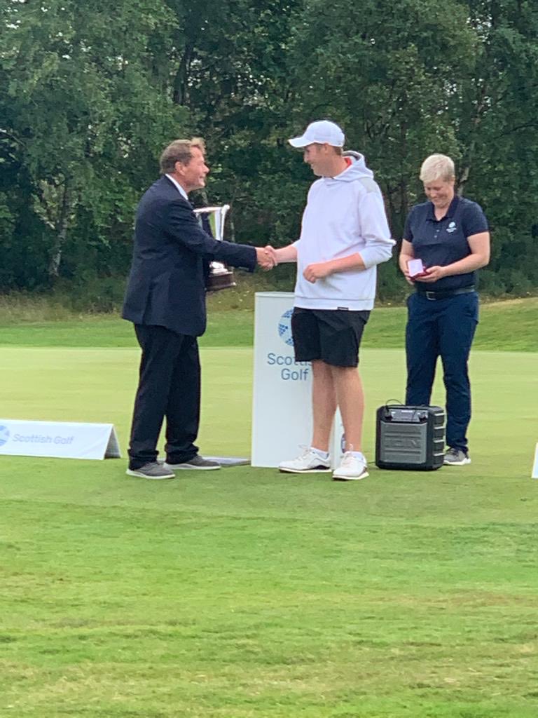 Scottish Boys Championship

Fraser Laird of Kemnay GC is champion 👏