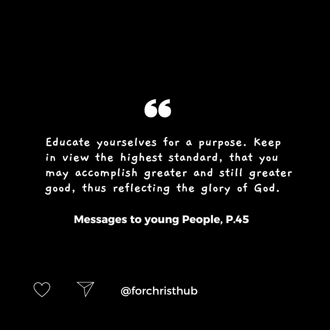 forchristhub's tweet photo. Messages To Young People, P.45 https://t.co/rGa4AruM18