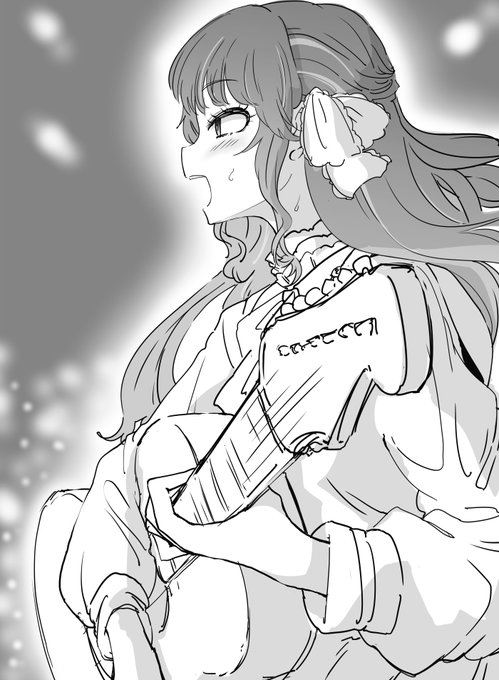 ファンボックスに『Vsingerのまゆりちゃんがファンの前で楽しそうに大きなライブをしているイラスト、タグ: #パブリック鯛アート 』リクエストが来たので描きました 