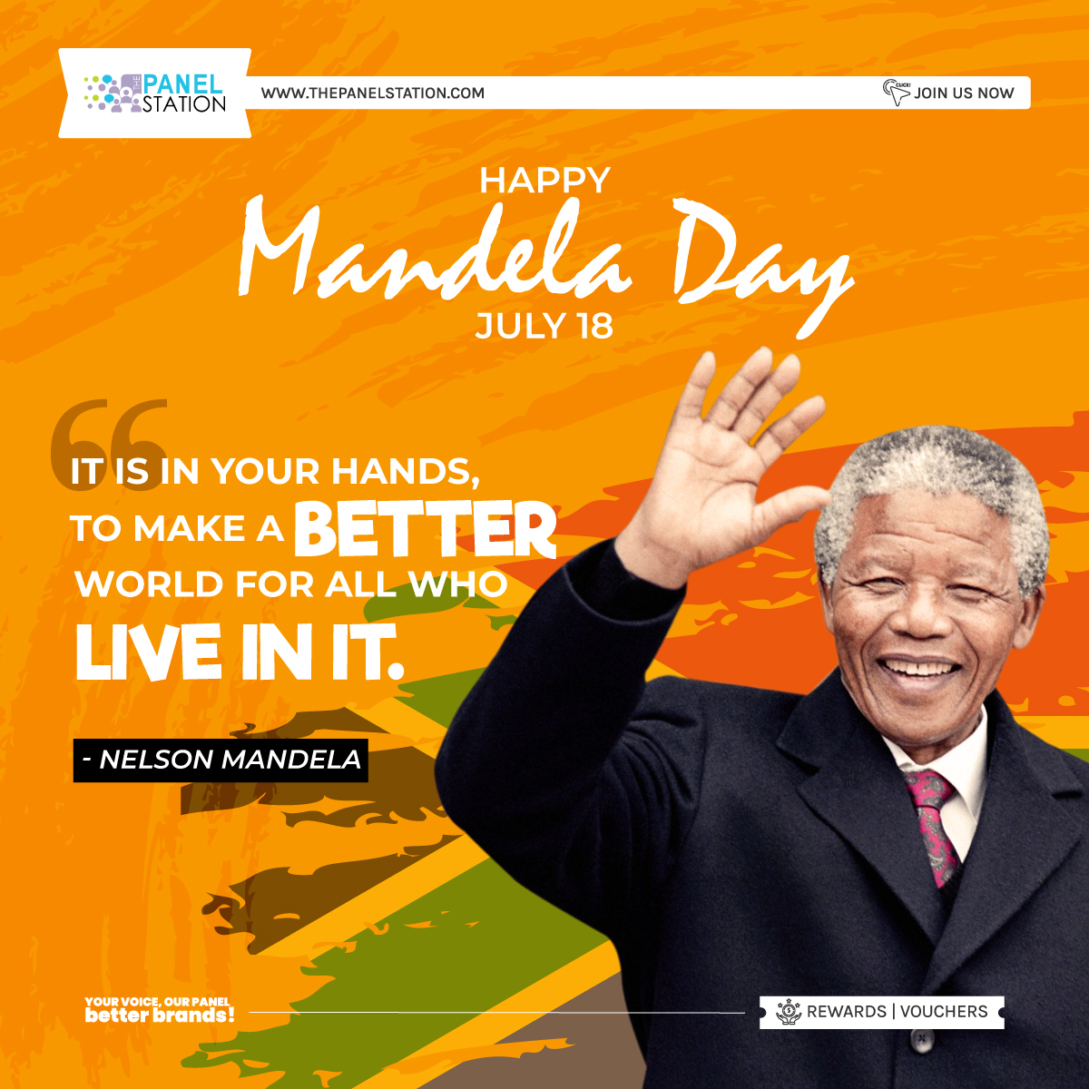 TpsAustralia's tweet photo. Honouring Nelson Mandela on his birthday for all the progressive changes and initiatives he took that redefined the world into a better place. ✨
.
.
#panelstation #nelsonmandela #southafrica #mandela #nelsonmandelaquotes #mandeladay #africa #nelsonmandeladay #quotes #motivation https://t.co/p1uAmS5nMn