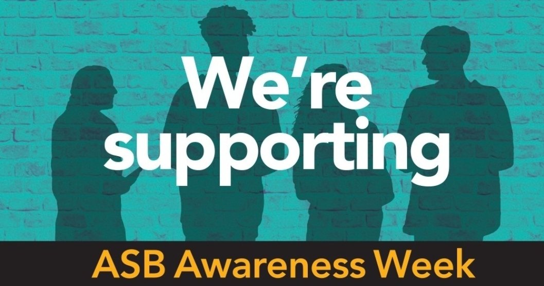 Continuing to keep our customers and communities safe. <a href="/HomesSedgemoor/">Homes in Sedgemoor</a> is supporting #ASBAwarenessWeek there is no 'low level' it's just ASB and we will continue to support anyone effected. #GoTeamHiS