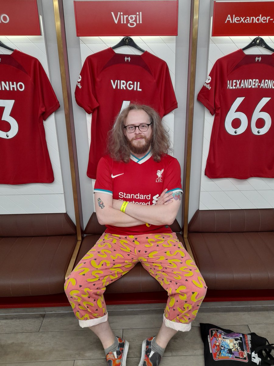 Year 11 prom with Taco on Thursday
Chill like Virgil at the Anfield tour on Sunday