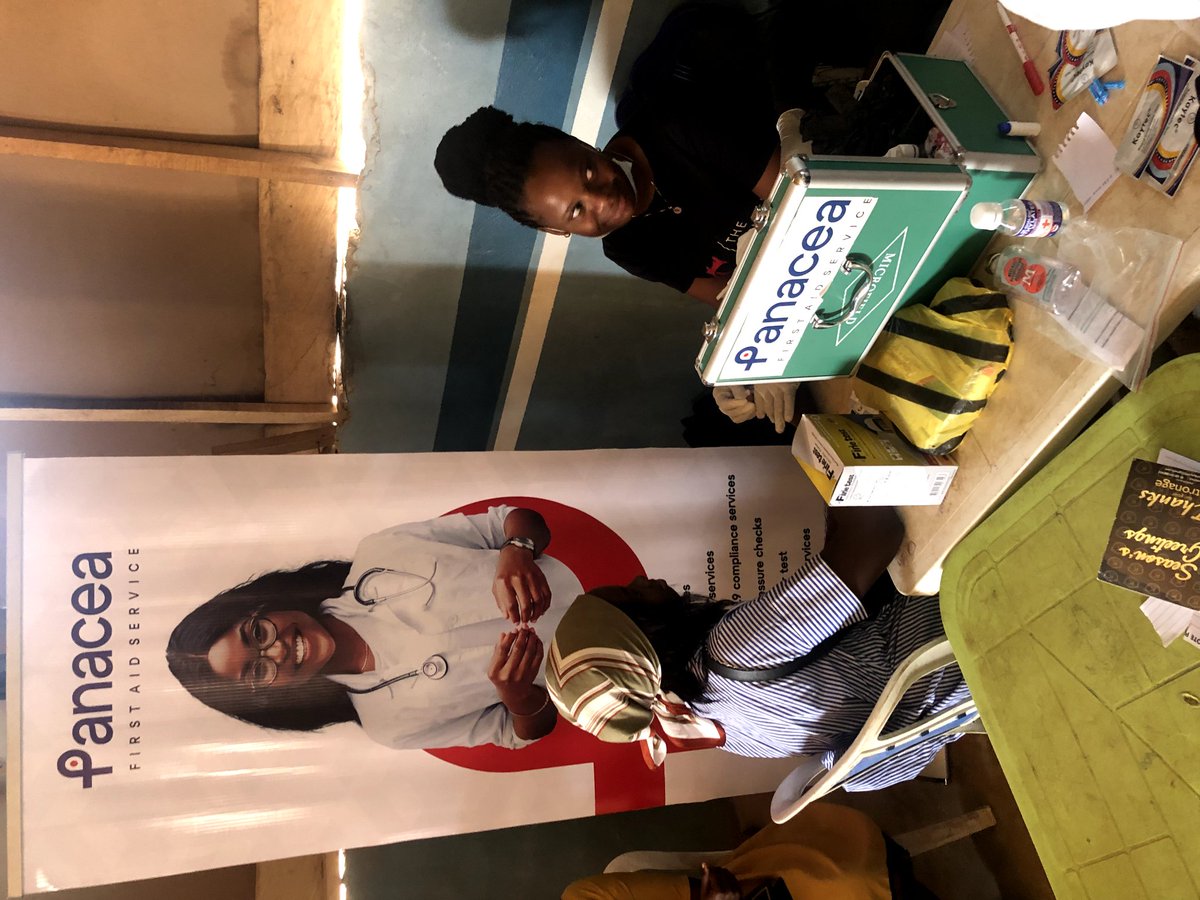 PanaceaAid's tweet photo. Services we offer at Panacea First Aid:
* We provide efficient First Aid services at events; both indoor & outdoor events.
* Basic Medical check up for guests at your events.
* We train staffs, organizations, volunteers on First Aid Skills
#PanaceaFirstAid
#FirstAidInNigeria https://t.co/SAXecsi6Xm