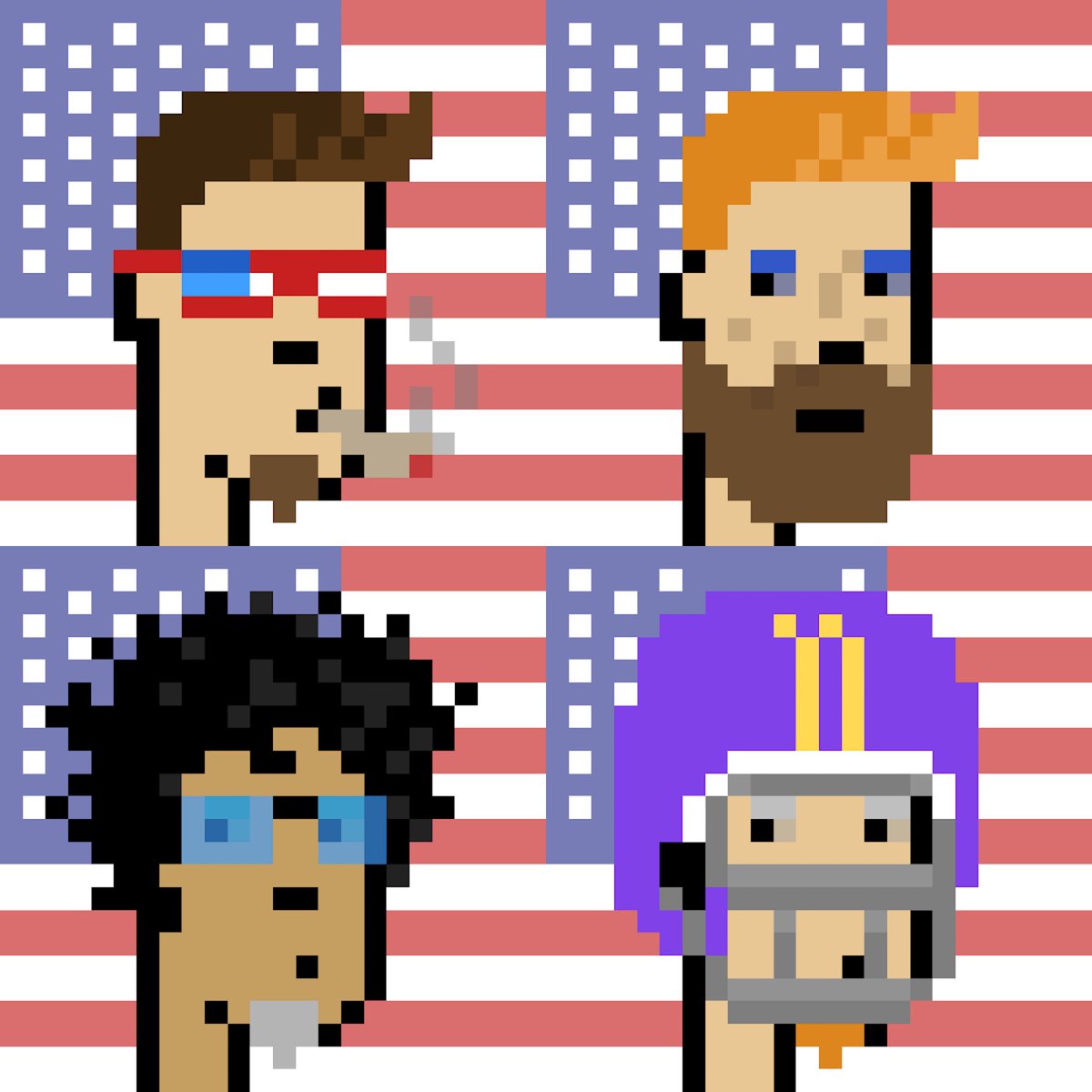 Giving away 4x the Americans NFT 🇺🇸

To participate:

Drop your ETH address, follow &amp; RT 

(48 hours)