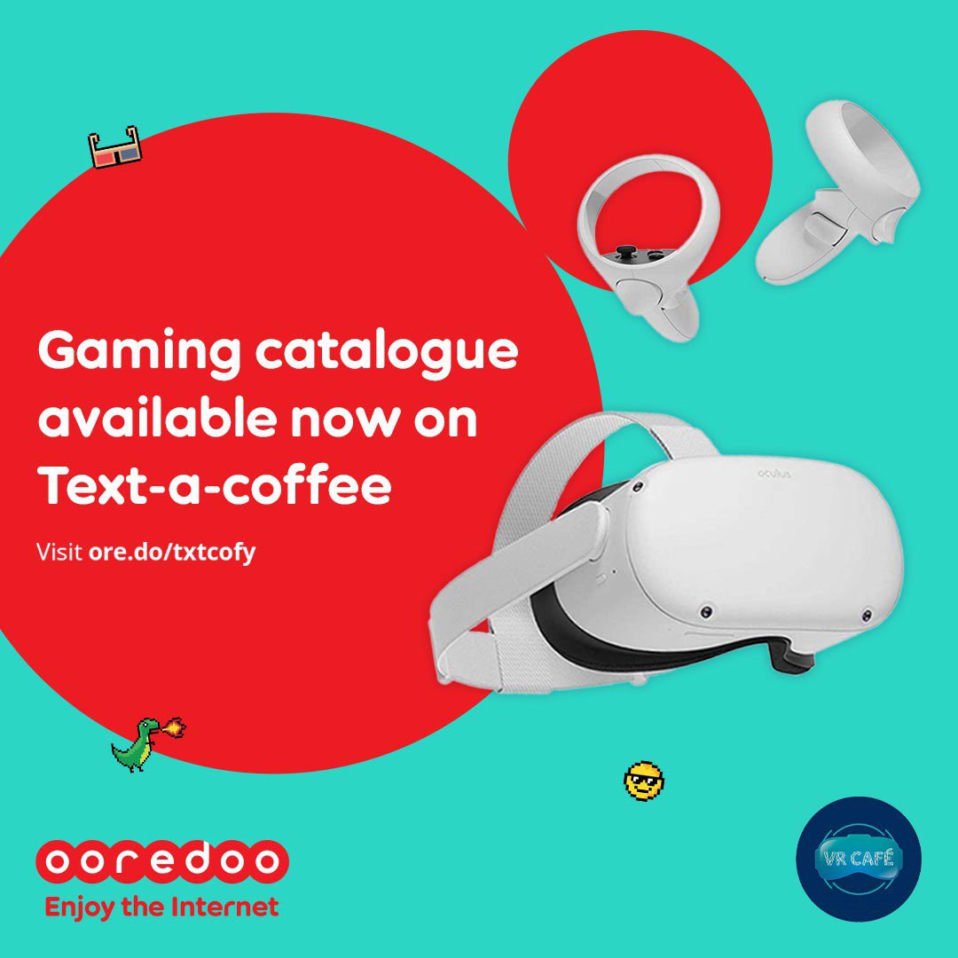 OoredooMaldives's tweet photo. Nothing to do during the holidays? 🤔 Gift your loved ones a fun virtual reality gaming experience 😄 from @vrcafeMV via #TextACoffee 👉 https://t.co/Vdn7xMD7uC https://t.co/xFg8EZLCfB