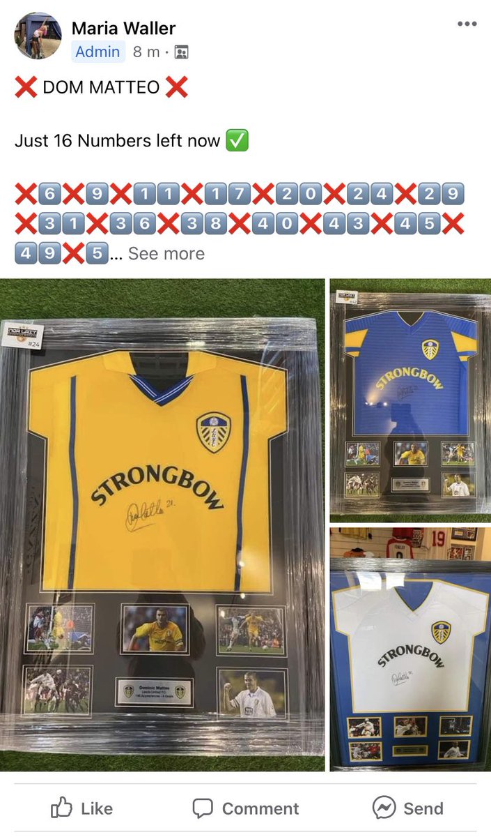 NorLaitEvents's tweet photo. Don’t forget to join our Nor-Lait Prize Draws Facebook page👇

We have a whole host of raffles and prize draws over on our page week in week out👍

Just 16 numbers left on our framed and signed Don Matteo shirts🔥 https://t.co/VcReyWbyJr