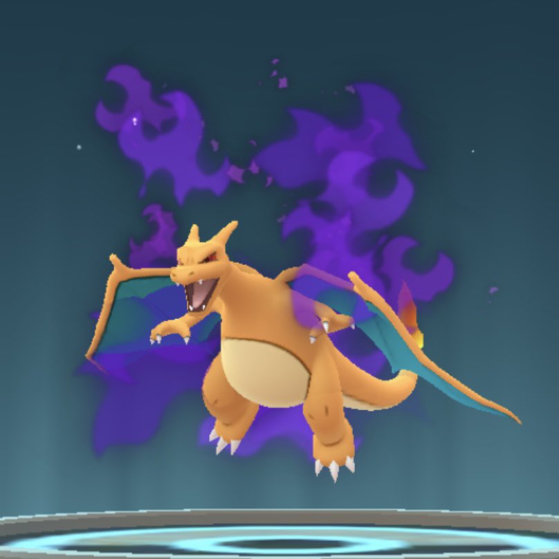 SwirlyKath's tweet photo. A #ShadowCharizard I will be keeping #PokemonGo https://t.co/xMLpCmn80E