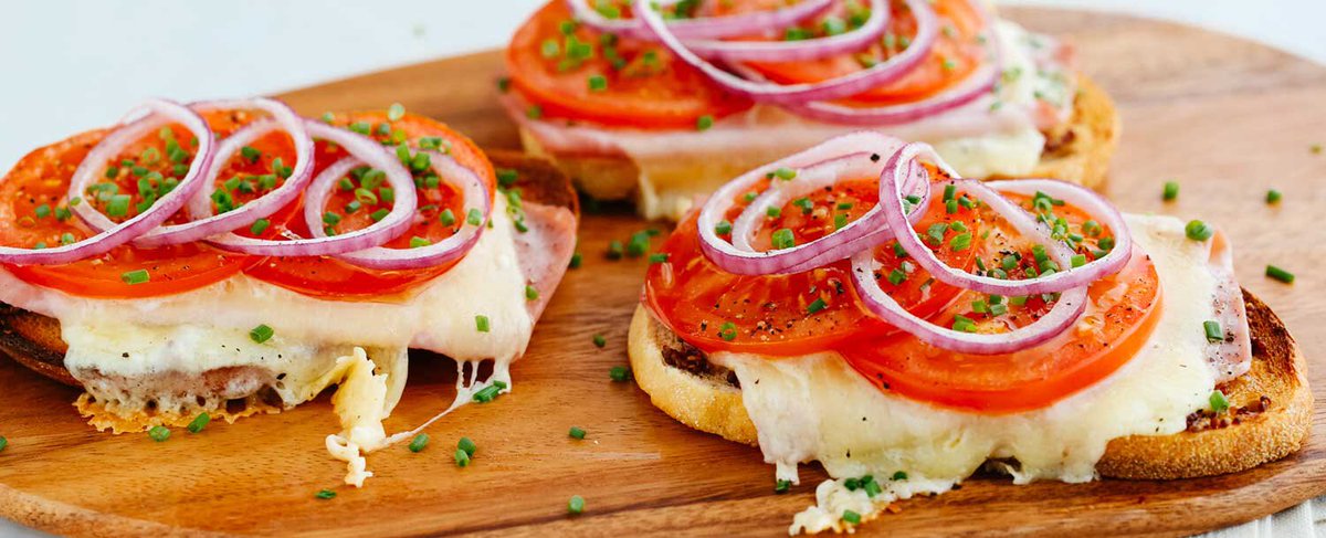PROSPlClENCE's tweet image. brings out a plate of open-faced sandwiches for the tl.