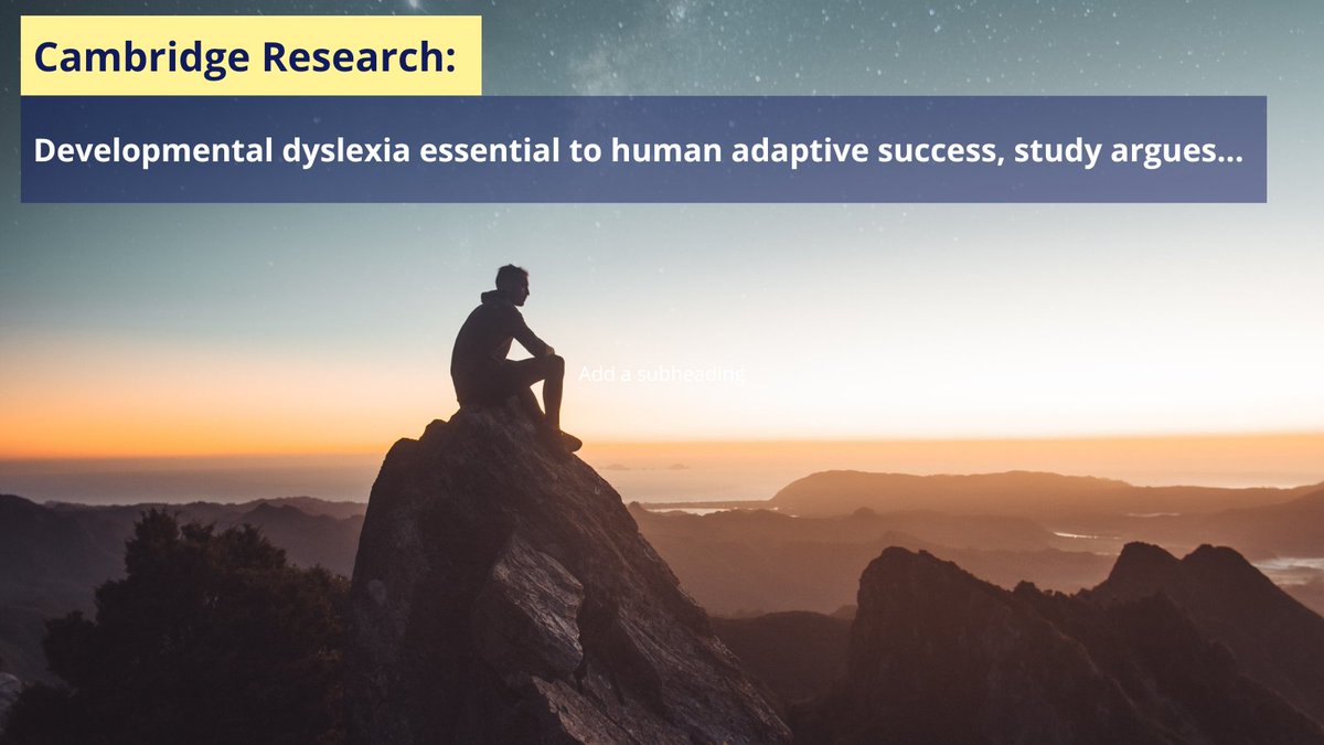 “The deficit-centred view of dyslexia isn’t telling the whole story. This research proposes a new framework to help us better understand the cognitive strengths of people with dyslexia.” <a href="/DrHelenTaylorCC/">Dr. Helen Taylor</a> 
Read the full report: bit.ly/3IzGLIC