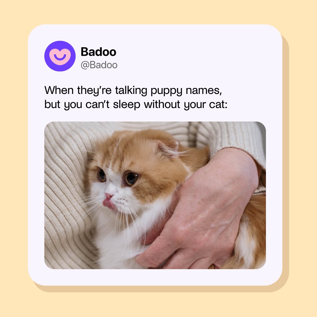 Feeling some mismatched intentions? 🤔

Our Intentions feature allows you to let your fellow daters know exactly what you're looking for, and skip the awkward in-between stages 💜

Head to the link in bio to download Badoo and get to where you want quicker 🙌