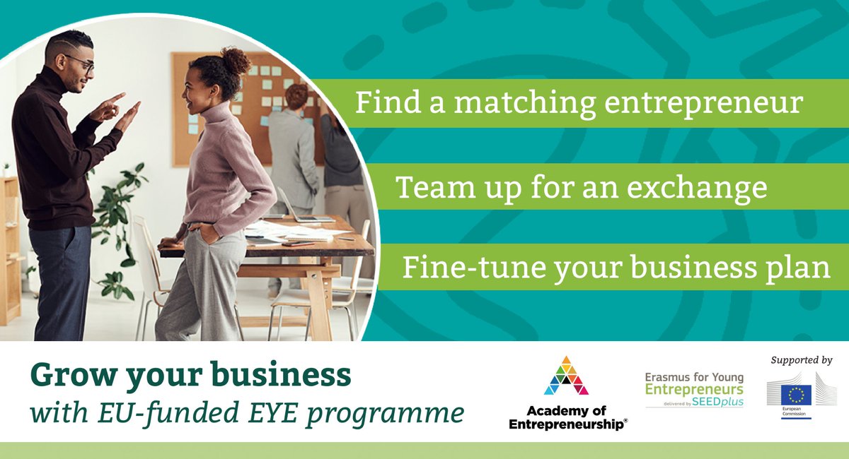 Are you a young entrepreneur looking for new opportunities❓ #ErasmusEntrepreneurs enables you to create a sustainable business plan and kick-start your entrepreneurial journey. ▶️ Click here: akep.eu/erasmus-for-yo…