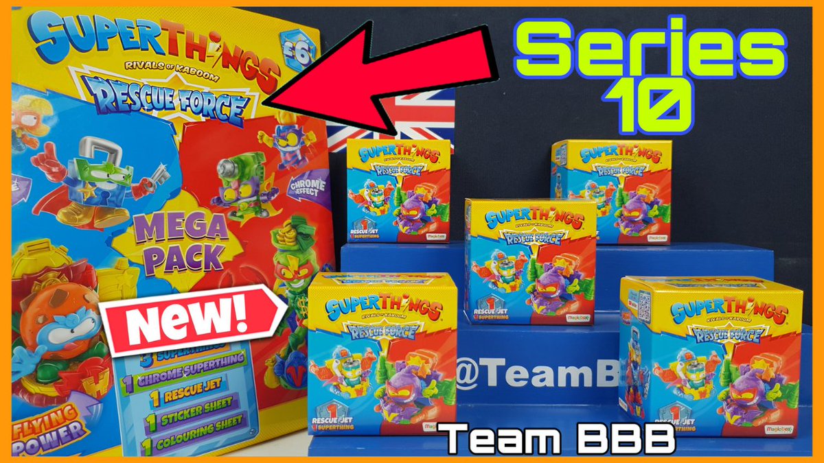 TeamBBB123's tweet photo. SUPERTHINGS SERIES 10!
https://t.co/iazOhcDdFp
AHHHHHH the Brand New Series of SuperThings is here!
#SuperThingsS10 #superthingsseries10 #superthingsrescueforce #Superthings #superzings #newsuperthings #rescueforce #rivalsofkaboom @MagicBox_int @superthings_uk @SuperthingsUS https://t.co/72yodoMDvH