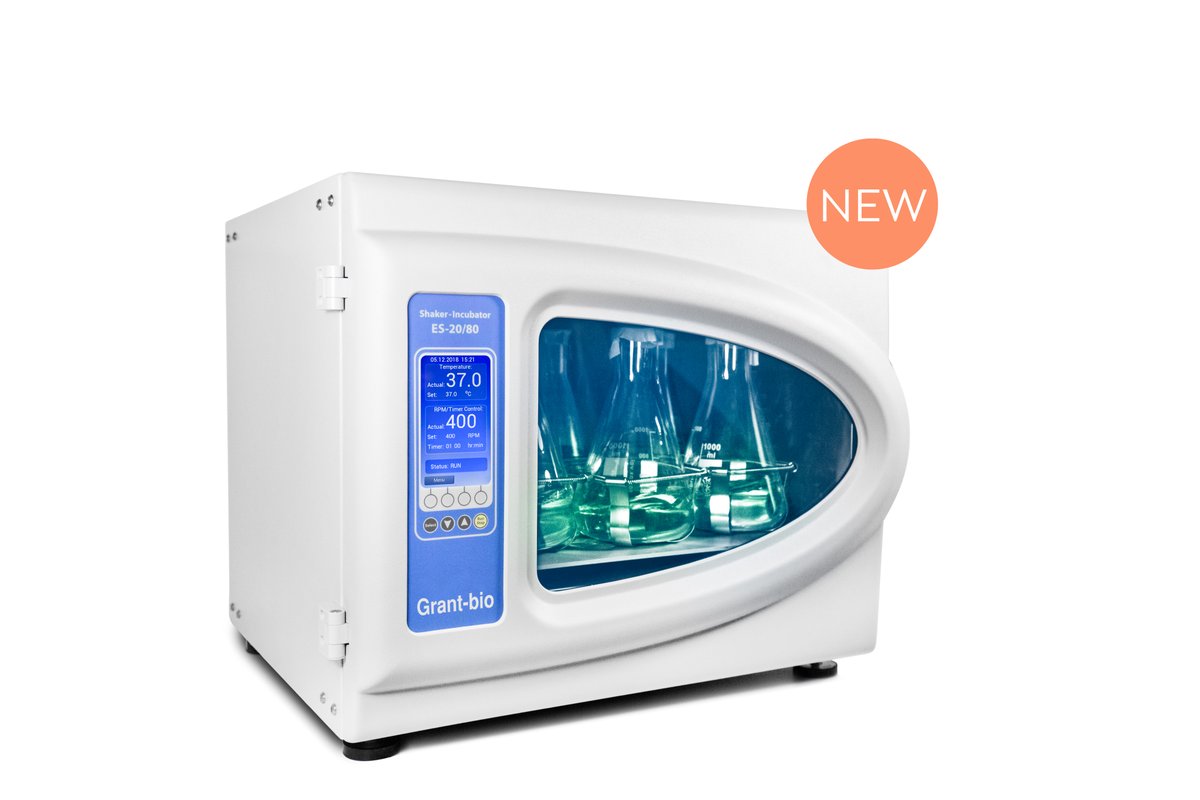 GrantInstrument's tweet image. Our ES-20/80 orbital shaker-incubator with Bluetooth® has a state-of-the-art motor, thermal insulation materials &amp;amp; parameter PID control which decreases the energy consumption &amp;amp; makes it highly energy efficient.

Discover more ➡️ bit.ly/3o0wN9J #OrbitalShaker #GrantBio