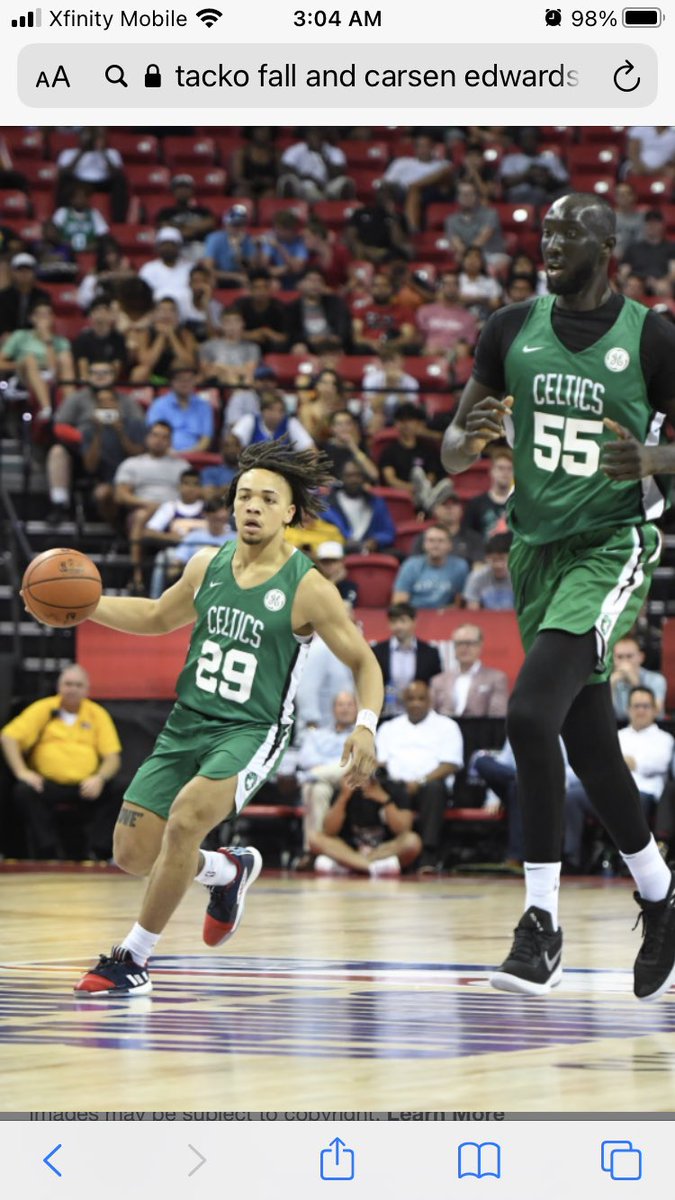 brandonwinner25's tweet photo. @celticsblog Carson Edwards and Tacko Fall https://t.co/8kFbAQuR4p