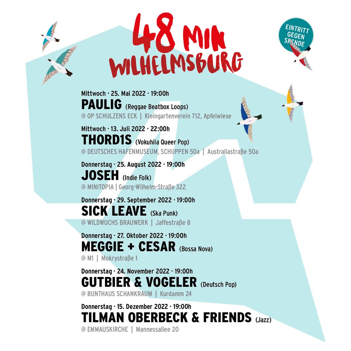 mvde_de's tweet photo. SAVE THE DATE: 25.08. 48min Wilhelmsburg mit JOSEH auf dem wunderschönen Minitopia! ✨🌱 Kommt rum, das wird toll 🦋 #48minwilhelmsburg #indie #folk #minitopia #listentoyourneighbourhood https://t.co/azCoYoXAWv