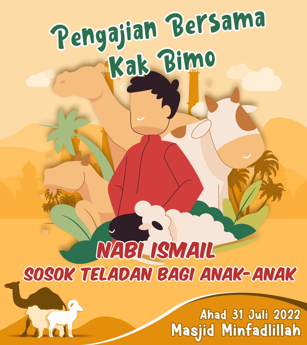 excrozer's tweet photo. Pengajian Bersama Kak Bimo
Nabi Ismail Sosok Teladan Bagi Anak-Anak
Masjid minfadlillah pucanganom moyudan
Ahad 31 juli 2022
#excrozer #excrozerdesign #irpie #irpian #bangirpie #design #banner #pengajian #kakbimo #pengajiananakanak #pucanganom #banner #desainbanner https://t.co/KkZBR5Mkvz