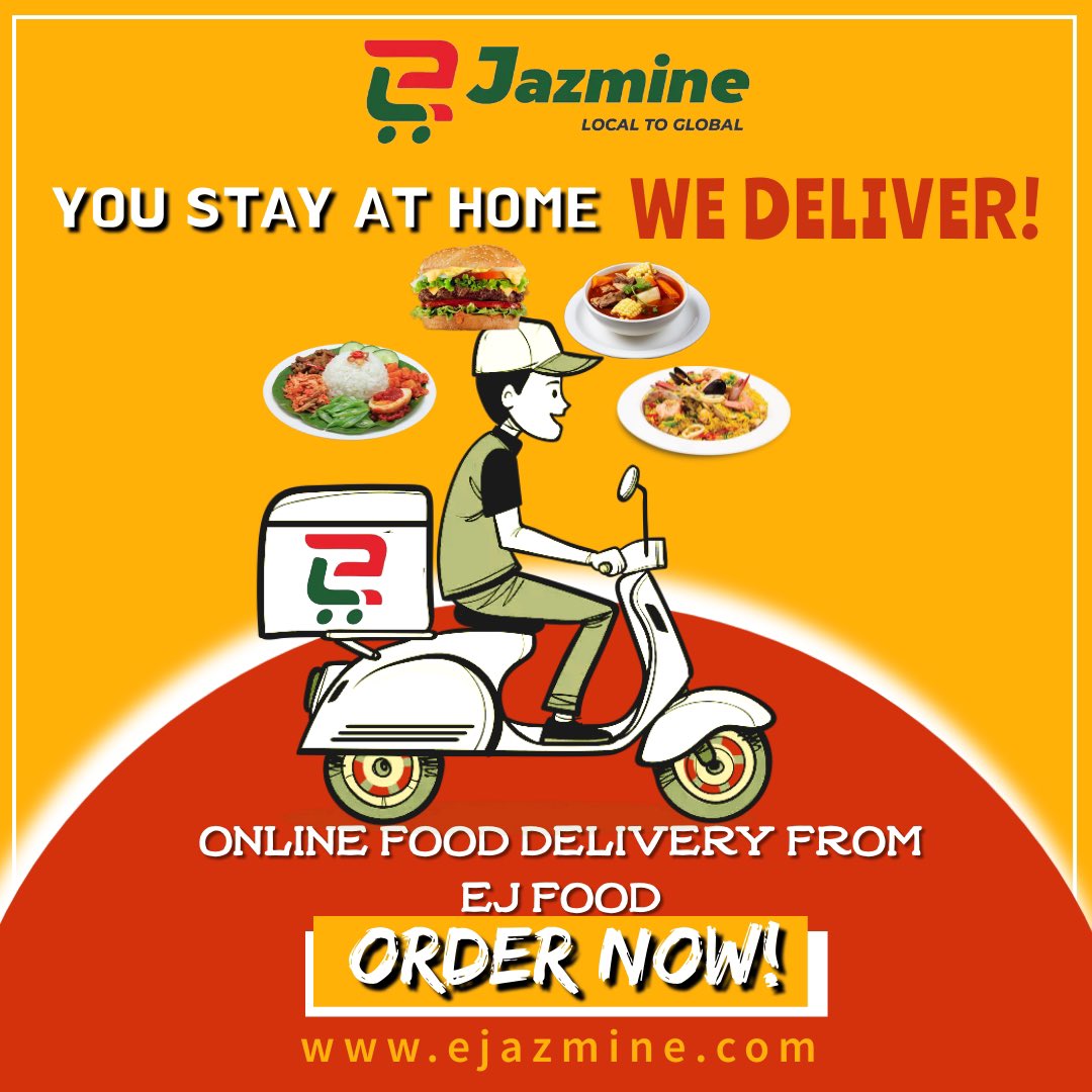 GiftBoxRM10's tweet image. "YOU STAY, WE DELIVER!" Explore EJ Food where you can find tasty and delicious food 🍲 that you love ❤️

Checkout ejazmine.com now &amp;amp; Grab your favourite food at EJ FOOD

ejazmine.com/?ref=rawiah