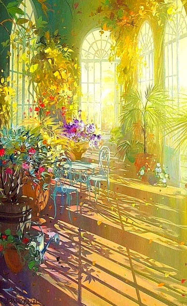 fraveris's tweet photo. Painting by Laurent Parcelier, was born in 1962, French painter https://t.co/pRce1555Wp