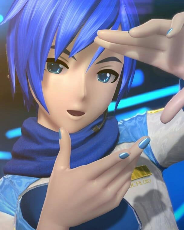 someguyOTD's tweet image. Today's character is Kaito from Vocaloid! He's just some guy!