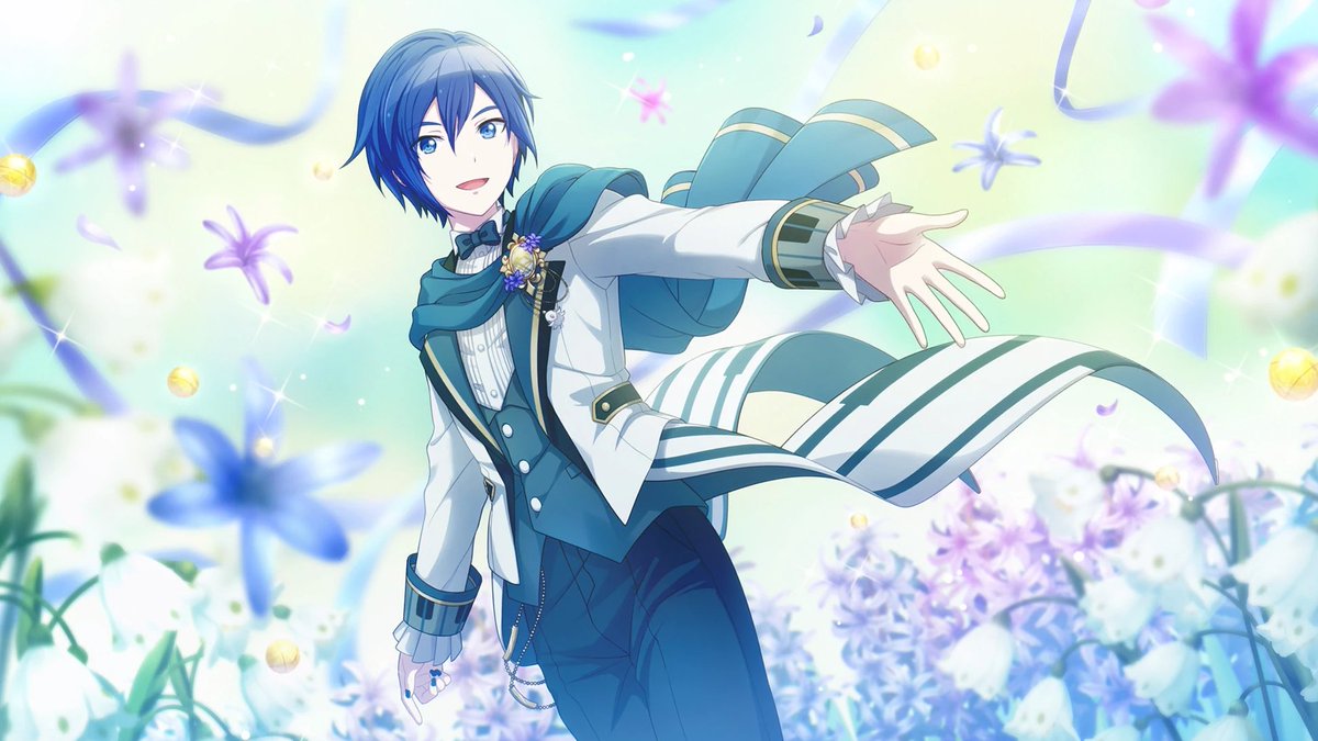 someguyOTD's tweet image. Today's character is Kaito from Vocaloid! He's just some guy!