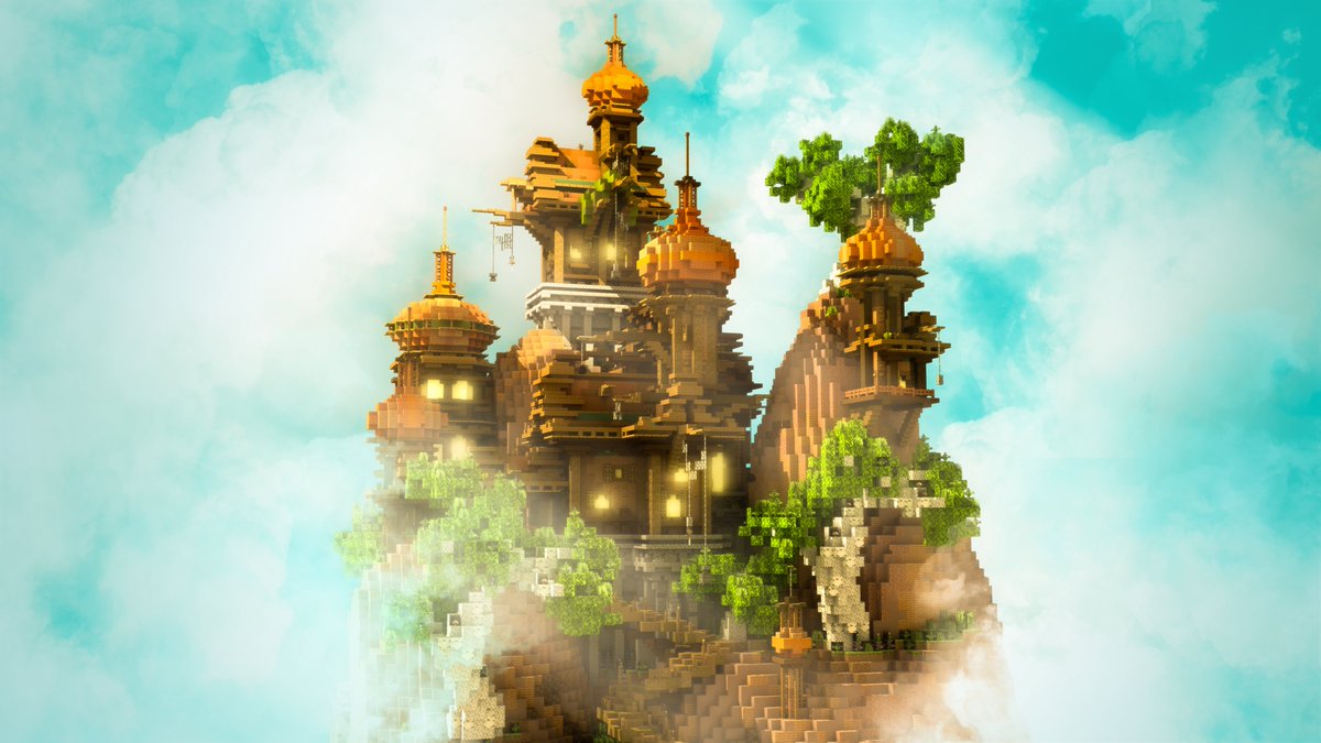 An Indian styled mini plot i built years ago on <a href="/Pixelbiester/">Pixelbiester</a>  #Minecraft #minecraft建築コミュ