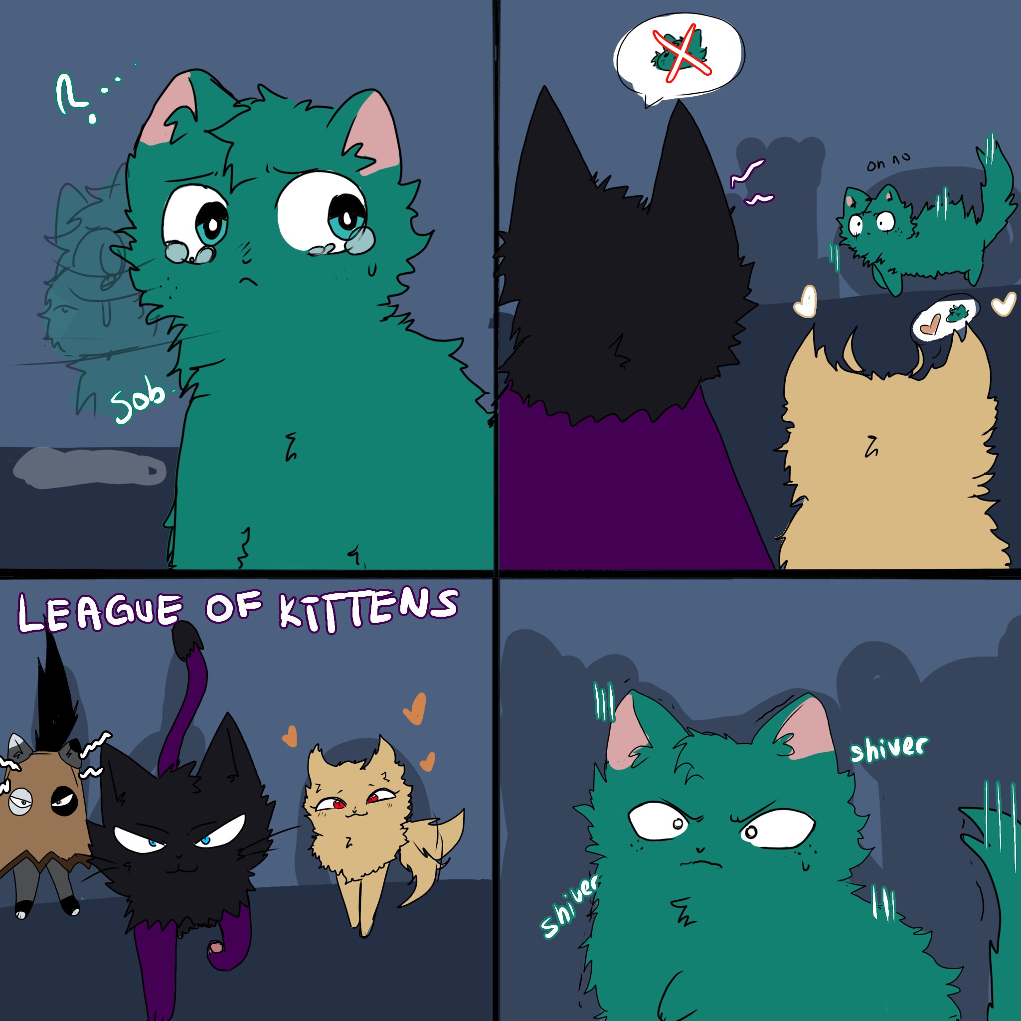 Pochi Ktdk Slight Blood Bkdk Cats Love Story Pt 3 Bkdk Bakudeku T Co Zgzklmw8hf Twitter