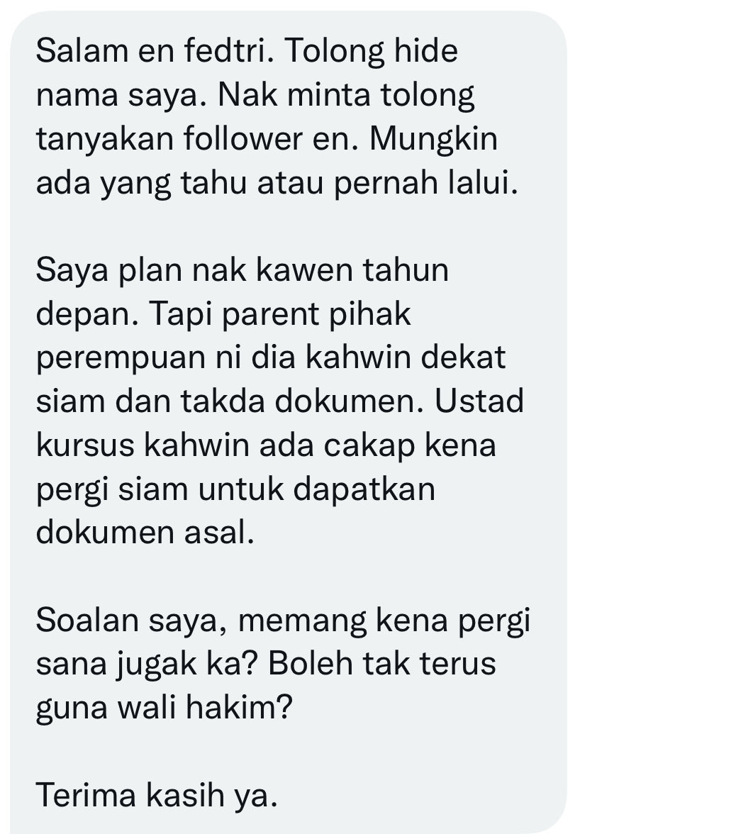 fedtriyahya's tweet photo. Saya kira peguam-peguam syarie di sini boleh membantu… https://t.co/uWFqKfZIXn