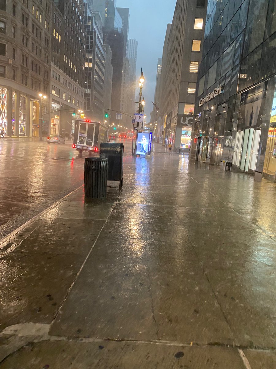 I’m in NYC this week. Is there anyone in digital banking I should meet? 

…And boy did it rain this morning!!