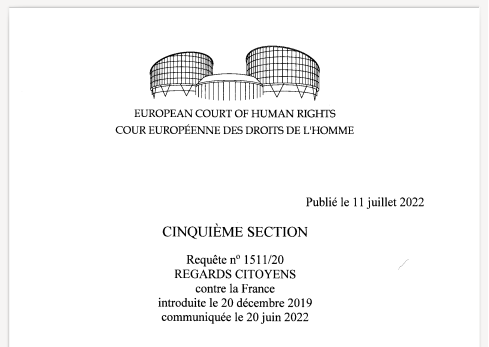 RegardsCitoyens's tweet image. Opacité des frais de mandat des parlementaires : la France devra se justifier devant la CEDH regardscitoyens.org/?p=7072 #DirectAN
