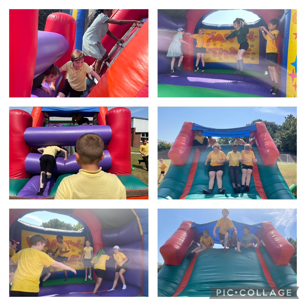 firsprimarysale's tweet photo. #Year5JB and #Year5DT loved their fun in the sun this morning π°βοΈ #bounce #slide #timetocooldown https://t.co/KI1O6bJVMZ