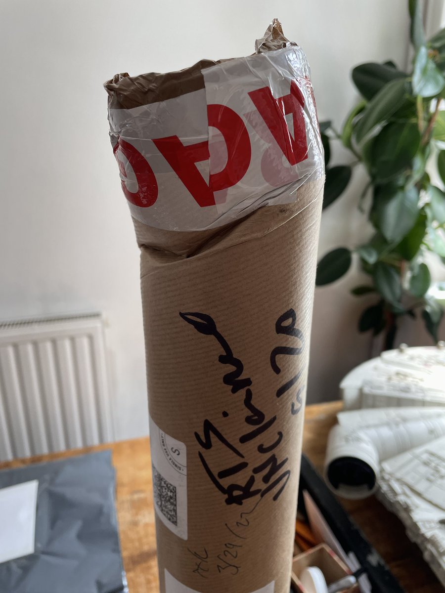 tokyosexwhale's tweet photo. I sent some samples to someone in the US but they didn’t pick them up. Package was returned damaged. I think there’s 3/4 prints in here, I know one is a large Trooper. The smaller print is undamaged. Rather than throw the prints away RT and follow and I’ll pick a winner tomorrow https://t.co/bpOpbsTz2t