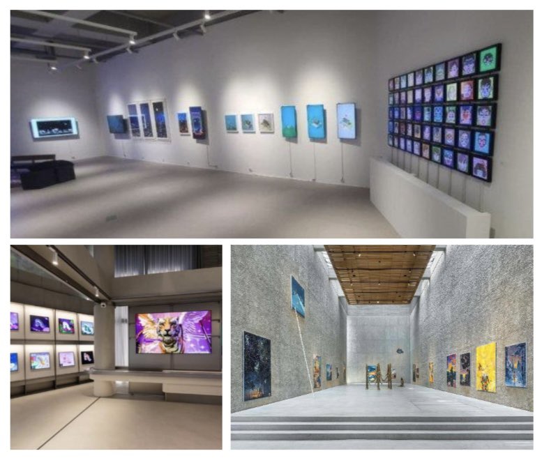 Nzero_official's tweet photo. #BITMIC's 020 marketing will break all your prejudice and guide you to a whole new place where you can see and enjoy the NFT artworks and purchase them on the spot. https://t.co/L2V1p7I8uO